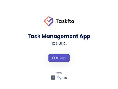 Taskito - Task Management App UI Kit