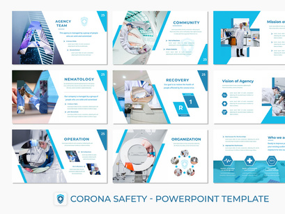 Corona Safety - PowerPoint Template