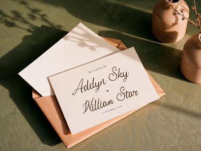 Serphina Lawliam | Handwritten Vintage Script