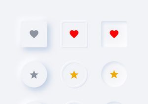Neumorphism UI Kit 1.0