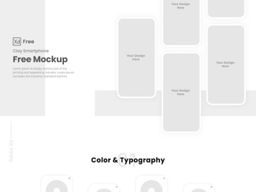 Free Behance Presentation Template preview picture