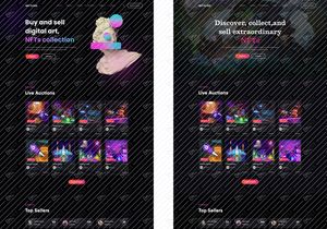 NFT’SFeo - Marketplace Website Template