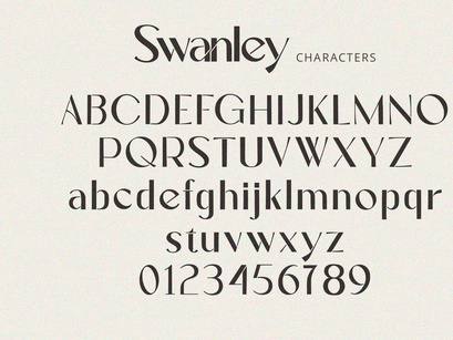 Swanley - Sans Serif Font