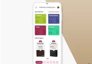 Buy Bags and Wallets Online Ecommerce Store Mobile App UI Kit