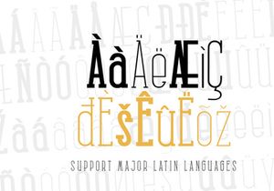 Kalela Slab Condensed Slab Serif Font