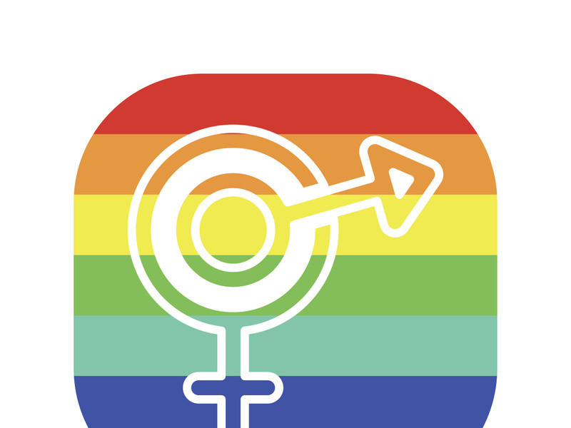 Gender logo design