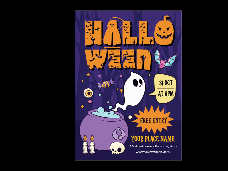 Halloween Day Flyer