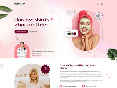 Best Dermatology Mobile Responsive Website Design