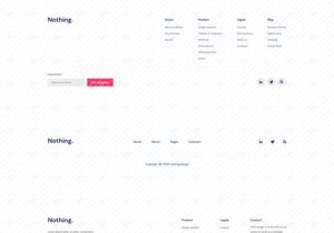Footer UI KIT