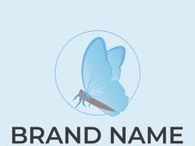 Butterfly logo design