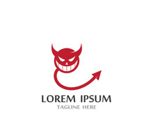 Devil sign and symbol logo