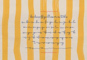 Lalatina Patricia | Hand Drawn Script Duo