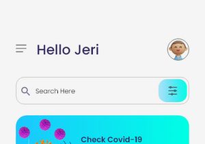 Doctor Consultation - Mobile App UI.