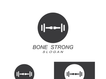 Orthopedic bone care logo design. preview picture