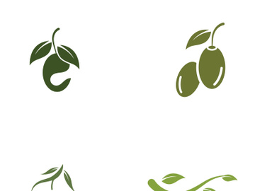 Olive fruit logo design. preview picture