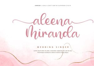 Cherish - Script Font