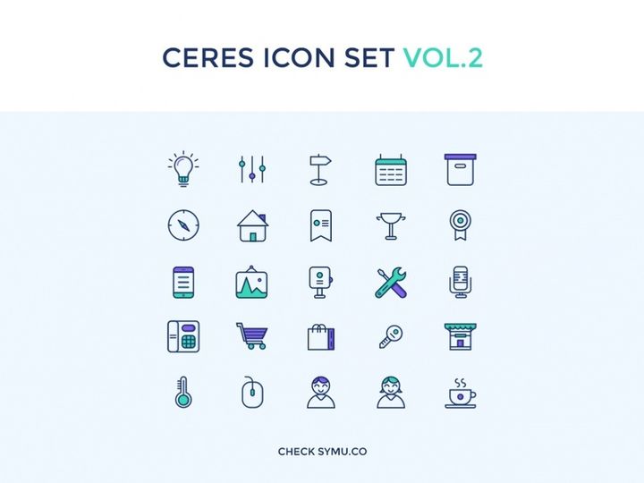 Ceres Icon Set Vol.2