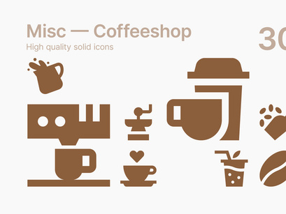 Misc — Coffeeshop Icons