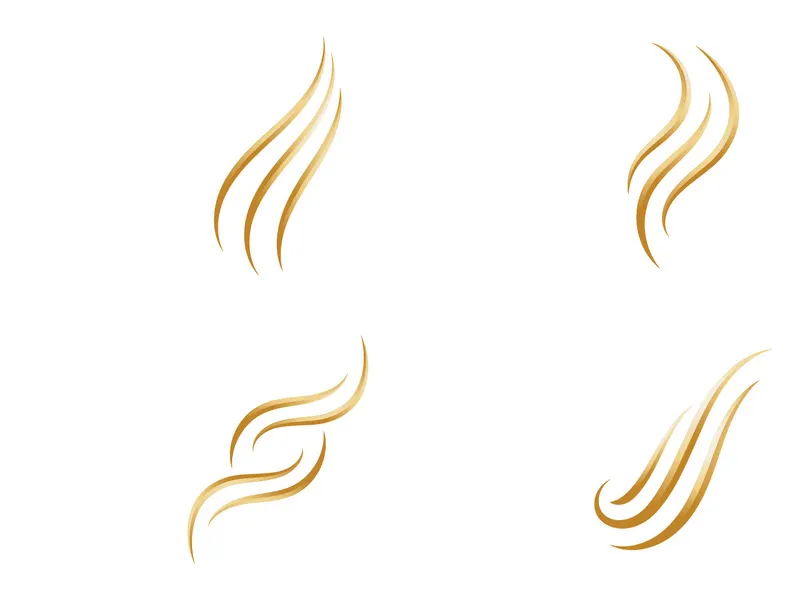 hair logo vector symbol, illustration icon