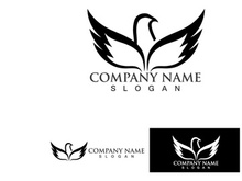 Pigeon Bird Logo Vector Icon