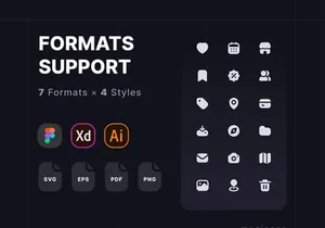 Magicoon - Modern Icons Library