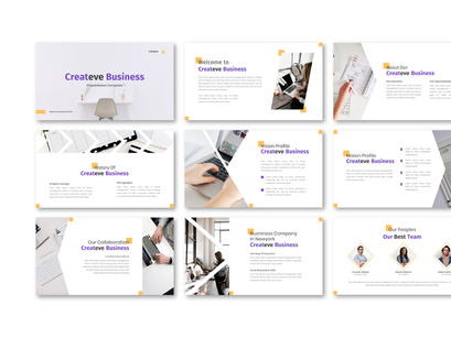 Createve Business Google Slide Template