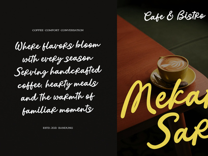 Recordo Cinema | Retro Script Font