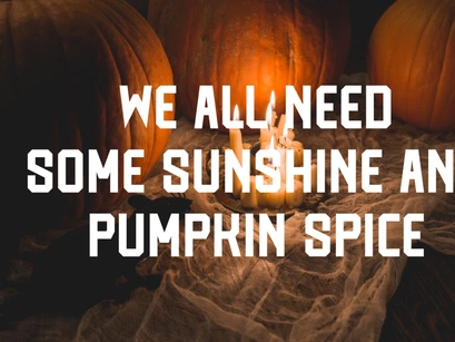 Spooky Pumpkin - Quirky Vintage Font