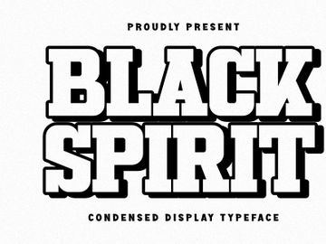 Black Spirit - Condensed Display preview picture