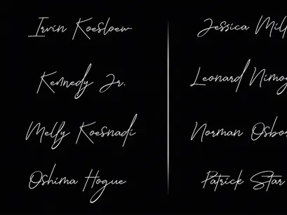 Callifornia | Handwritten Signature Font