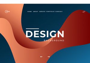 Abstract Background Wave Modern
