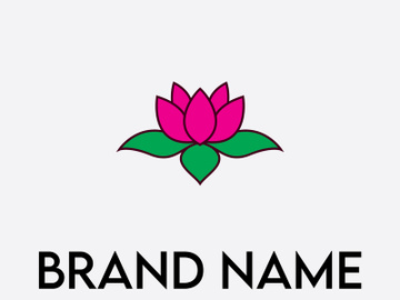 Lotus logo design preview picture
