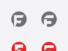 Letter F logo icon design template