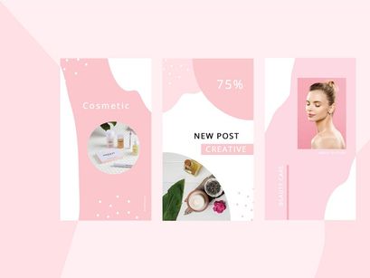 Free Cosmetic Social Media Template