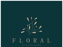 Elegant floral and leaf frame. Delicate botanical vector illustration for labels, spas, corporate identity, and wedding invitations