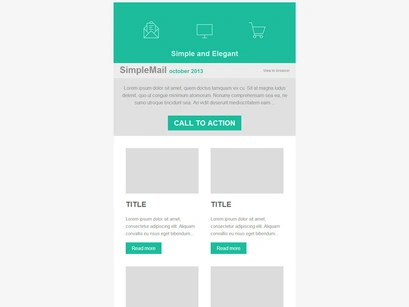 SimpleMail Email Newsletter Templates