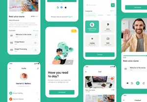 E-learning App Ui Design