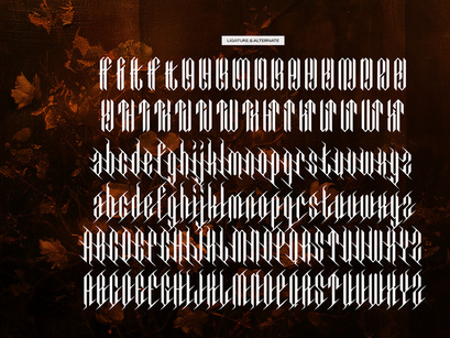 Gaudero | Display Blackletter
