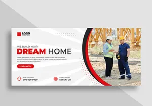Real Estate Agency Facebook Cover Ver-5