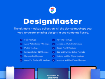 DesignMaster: The Ultimate Mockup Collection preview picture