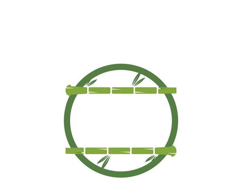 Bamboo Logo Template vector icon