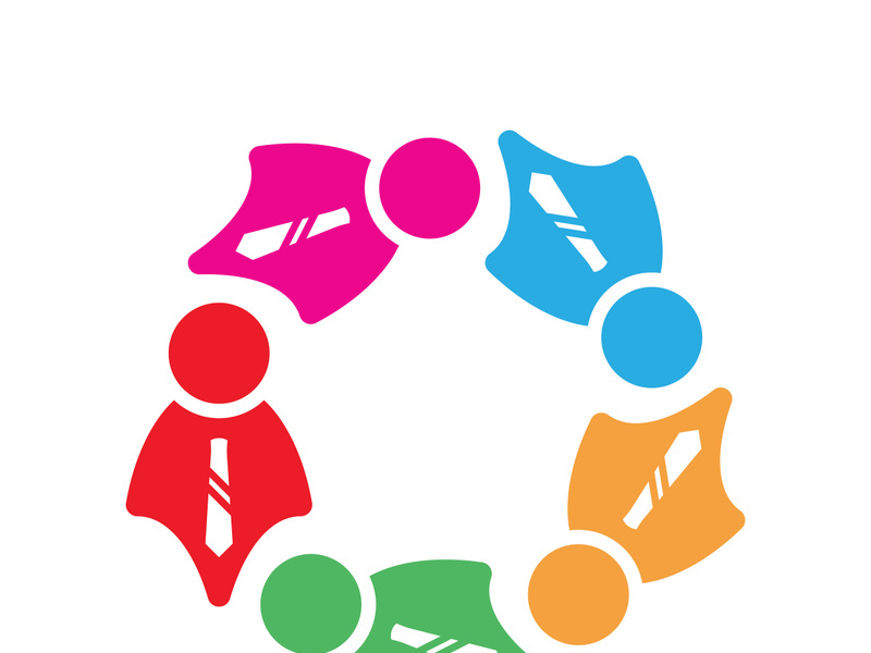 People icon work group Vector illustration design