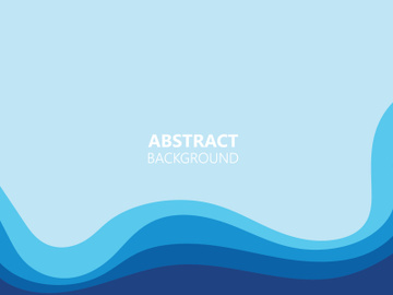 Blue wave water background wallpaper vector preview picture