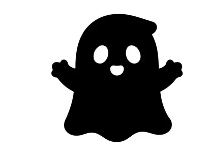 Cute Halloween Ghost Illustration for Kids and Holiday Decor