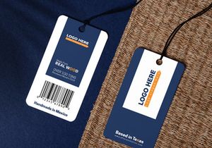Hang Tag Template Set [Free Download]