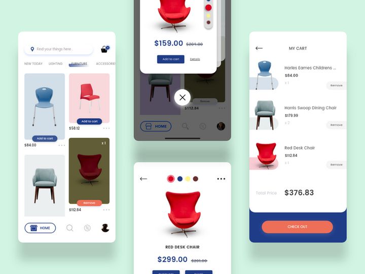 Furniture UI Kit