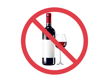 No red wine realistic product vector design preview picture
