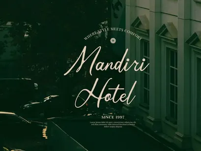 Ruilanty | Vintage Script Font