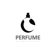 Luxury Perfume logo image cosmetic fragrance shop and business vector design
