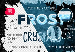 Free Frost Styles Effects For Adobe Photoshop